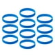 thumbnail image 5 of Pulsera de silicona Salvador 10 Unids/pack Elástica Blanco Azul, 5 of 9