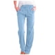 thumbnail image 1 of Pantalones de mujer de cintura alta y pierna ancha con cordón elástico - Poliéster, estilo informal, bolsillos - S-XXL, 1 of 5