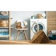 thumbnail image 2 of Ahgly Company Machine Washable Indoor Round Transitional Saddle Brown Area Rugs, 4' Round, 2 of 7