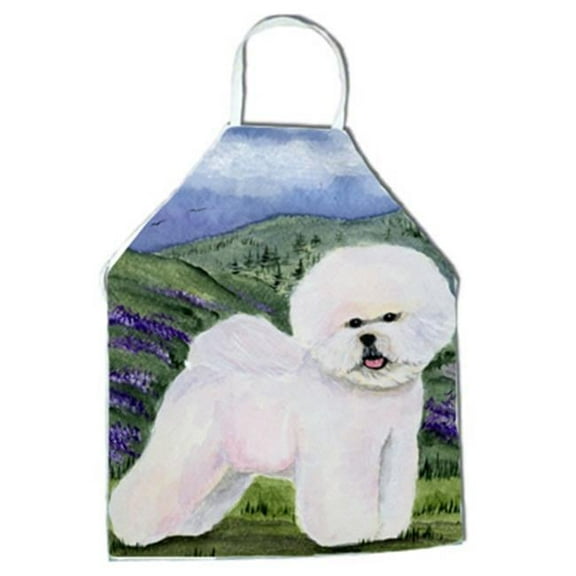 Bichon Frise Apron - 27 H x 31 W in.