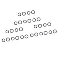 thumbnail image 4 of Esquirla 9.36mm 5 sets Iron Socket Nuts Potentiometer Washers for Electric Guitar, 4 of 8