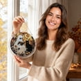 thumbnail image 6 of Halloween Decoration Indoor Outdoor Clearance Under $5.00! Thanksgiving Fall Decorations for Home, Halloween Ghost And Cats Acrylic Puzzle Hanging Ornaments Spooky Festival Decor Pendants, 6 of 6