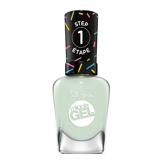 Sally Hansen Miracle Gel Nail Polish, 166 Mint Together 0.50 fl oz