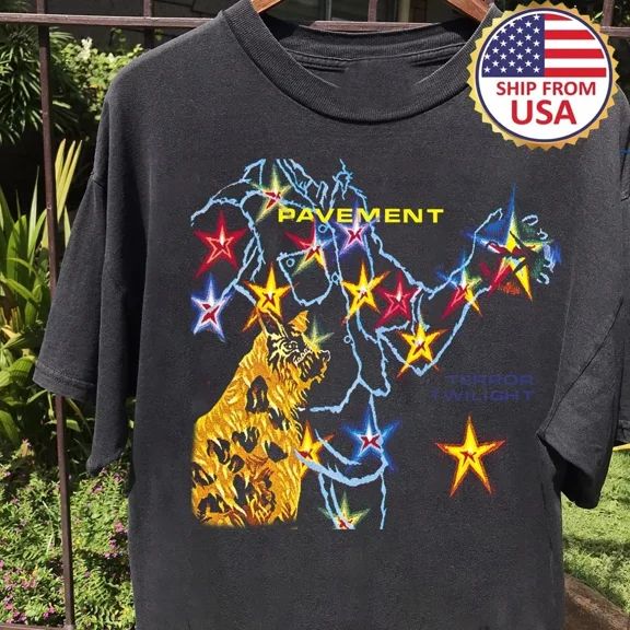RARE Pavement Terror Twilight Album Charcoal Gift For Fan S to 5XL T-shirt Reprint T8