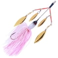 thumbnail image 1 of Fishing & for Outdoors Sequin Skirted Trout Walleye Live Action Accessory in Aluminum Foldable Design for Anglers, 1 of 4