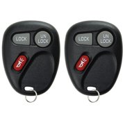 2 PACK KeylessOption Keyless Entry Remote Control Car Key Fob Replacement LHJ009 for 2002-2003 Saturn Vue