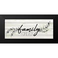 thumbnail image 2 of Kimberly, Allen 18x10 Black Modern Framed Museum Art Print Titled - Family Forever, 2 of 5