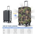 thumbnail image 2 of Travel Luggage Cover Protector - Green Gray Camouflage Anti-Scratch Suitcase Covers Fits 18-32 Inch Luggage, 2 of 5