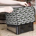 thumbnail image 7 of Balery Panda Bear Pattern Oven Cover Kitchen Bread Machine Protector, 4 Slice Toaster Cover for Home, Anti Dust Fingerprint Coaster Cover, 7 of 7