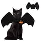 thumbnail image 1 of Bewildely Nueva ropa linda para mascotas Alas de murciélago negro y arnés de campana Suministros para mascotas para gatos y perros grandes, medianos y Kits de decoración para fiestas No.6 Bewildely HA044639-06, 1 of 6