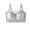 Gray#41, variant on Wireless Bras for Women Easy Movement Daily Comfort Wirefree Bralette Printed Pattern Pullover Style, Comfort Stretch Feel, Soft Lining Khaki L