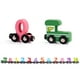 thumbnail image 1 of Juego de trenes magnéticos Ayudas educativas tempranas Coches de tren con motor de madera para niños, 1 of 9