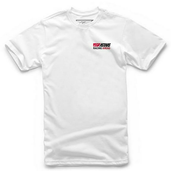 Alpinestars Placard Mens Short Sleeve T-Shirt White LG