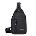 thumbnail image 2 of Crossbody Bag Sling Backpack Lightweight Water-Resistant,Headphone Hole Adjustable Strap,for Men Women,for Daily Use Travel Outdoor, 2 of 6