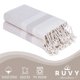 thumbnail image 2 of Toallas de mano Ruvy Home Basics de algodón turco, juego de 2 unidades, color beige, 2 of 7