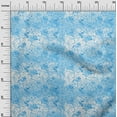 thumbnail image 2 of oneOone Polyester Lycra Blue Fabric Water Color Sewing Craft Projects Fabric Prints By Yard 56 Inch Wide-3US, 2 of 4