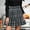 Green, variant on Skirts for Women Skirt Product Women's Casual Plaid High Waist Pleated A Line Skirt Army Green XXL