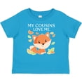 thumbnail image 3 of Inktastic My Cousins Love Me Little Fox Boys or Girls Baby T-Shirt, 3 of 5