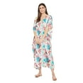 thumbnail image 2 of Caftans pour Femmes Longue Maxi Grande Taille Robe Caftans Manches 3/4 Robes pour Dames Filles en Ligne, 2 of 7