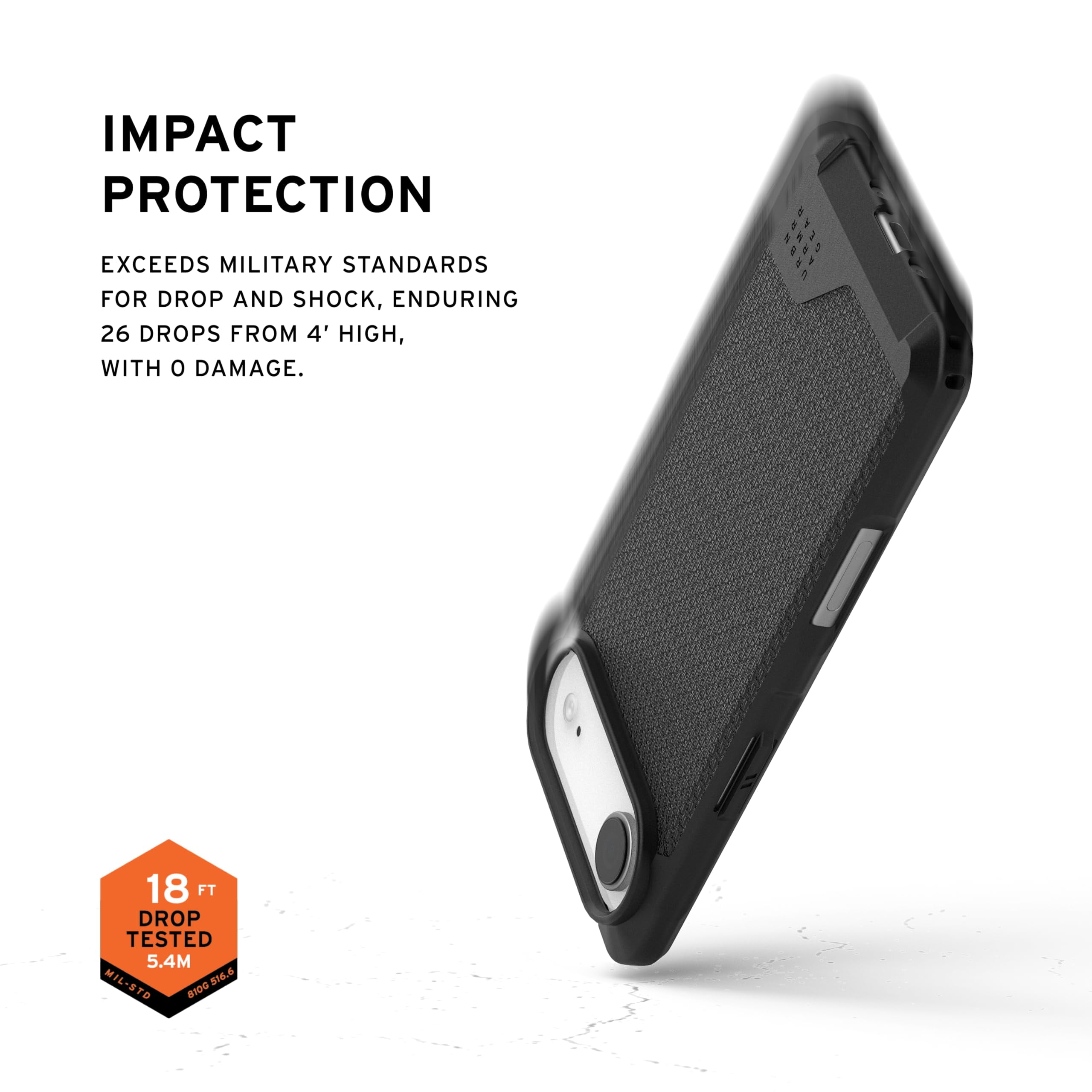 UAG iPhone Air Case Metropolis LT - Compatible with MagSafe Military Grade Protective Cover, Kevlar Black