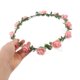 thumbnail image 5 of diademas florales ajustables hechas a mano para bodas, festivales y ocasiones especiales Elegante corona de flores LED, guirnalda para novia, tocado bohemio y accesorios para fotos, 5 of 8