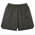 thumbnail image 5 of OSOLU Solid Color Men's Cozy Shorts For Outdoor Leisure Versatile Summer Bottoms With Plain Design For Short Sleeve Pairings, 5 of 8