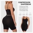 thumbnail image 2 of COMFREE Women's Shapewear Bodysuit Tummy Control Body Shaper Snatched Waist Body Suit, 2 of 6