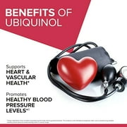 (2 pack) Qunol Mega Ubiquinol CoQ10 Softgels, 100mg, Antioxidant Supplement for Heart Health, 60 Count