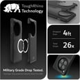 thumbnail image 3 of TUDIA MergeGrip Oneplus 12 Case 5G 2024 Magsafe Compatible Heavy Duty - Matte Black, 3 of 7