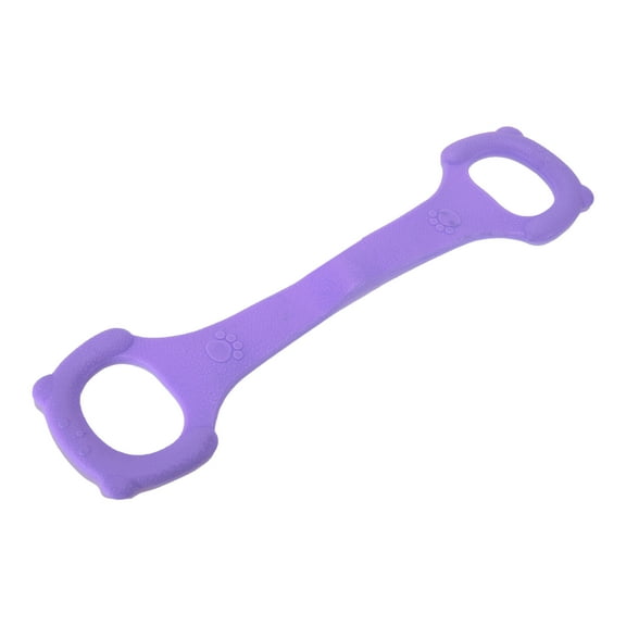 1 Pc Durable 8-Shaped Yoga Stretch Band for Yoga and Home Fitness Purple