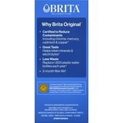 Brita Standard Replacement Water Filter, 1 Pack, 2 Month Filter Life, Compatible with All Brita Pitchers & Dispensers
