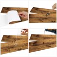 thumbnail image 3 of 5pcs Peel and Stick Floor Planks Decorative Floor Sticker Wood Grain Floor Tile Decal, 3 of 8