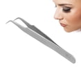 thumbnail image 4 of False Eyelash Clip, Exquisite Craftsmanship Stainless Steel Anti Rust Portable  for Planting Eyelashes ST-16 Tilted Head,ST-15 Bend Head,ST-12 Straight Head,ST-11 Fine Handle, 4 of 7