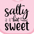 thumbnail image 4 of Inktastic Salty but Sweet Boys or Girls Baby Bib, 4 of 4