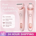 thumbnail image 2 of Er na Hair Removal Devices Painless Hair Removal Epilator USB Rechargeable Trimmer Women Body Razor Face Leg Armpit Bikini Hand Pubic Shaver Hair Remover, 2 of 8