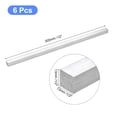 thumbnail image 2 of Unique Bargains Square Aluminum Flat Bar, 6 Pack 1/2' Thickness 1/2' Width 12' Length, 2 of 5