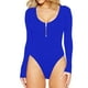 thumbnail image 1 of Body moldeador de color para mujer, ropa interior con realce y moldeador de glúteos, ropa moldeadora ajustada de manga larga para mujer., 1 of 5