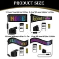 thumbnail image 3 of Bigmonster Programmable Flexible LED Display Light For Cars Car LED Display Flexible LED Display Screen (120 * 595mm), 3 of 8