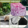 thumbnail image 4 of Renewold Outdoor Chair Covers Waterproof Patio Adirondack Chair Covers Anti-UV All Weather Protection Lawn Deck Furniture Protector, 32"W x 35"D x 36"H, Cherry Blossom Pink Purple, 4 of 7