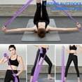 thumbnail image 6 of BESTSKY Stretch Bands for Exercise,59.06"*5.91"*0.14" Stretch-Resistant Elastic Exercise Bands Resistance,0.15Lb Tpe Resistance Band,Green, 6 of 7