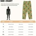thumbnail image 2 of PISONIC Pineapples Printed Women's Pajama Pants, Comfy Pajama Bottoms With Pockets&Drawstring, 2 of 7