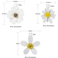 thumbnail image 2 of Alloy 24pcs Alloy Colorful Flower Daisy Charms Metal Daisy Pendants for Jewelry Making Earrings Necklaces Bracelets Alloy, 2 of 7