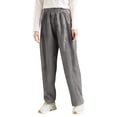 thumbnail image 1 of WILLBEST Pantalones Casuales para Mujer, Clásicos a Cuadros, Pierna Ancha, Estilo Moderno, con Cinturón Largo y Bolsillo para Uso Diario Chica, 1 of 3