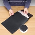 thumbnail image 4 of 2pcs iPad Sleeve Soft Case PU Laptop Sleeve Bag Waterproof Mouse Pad with Pen Case for Simple and Stylish Storage, 4 of 6