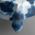 thumbnail image 4 of Blue White Tie Dye Mandala Pattern Rectangle Tablecloth 60"x120",Waterproof Polyester Rectangle Table Cloth, Wipeable Spillproof Polyester Tablecloth for Dining, Camping, Indoor and Outdoor, 4 of 6