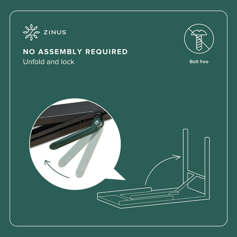 Zinus lindy folding desk deals