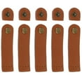 thumbnail image 2 of 5 sets of leather set with buckle handicrafts clasp closures Khaki, 2 of 8