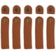 thumbnail image 2 of Juego de 5 correas de cuero con hebillas para bolsos artesanales con cierre de broche. Caqui, 2 of 9