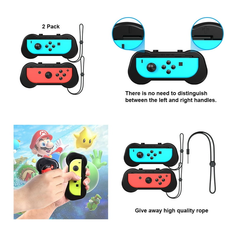 2023 Switch Sports Accessories Bundle, 10 for in Accessories 1 Joycon Grip Mario Leg Bands & Games: Comfort OLED & Grip with Case Strap, Golf, Family Nintendo and Dance Kit for Switch