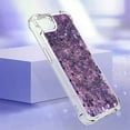 thumbnail image 6 of Phone Case for iPhone 16E / iPhone SE4 (2025) Cover Sparkle Glitter Floating Liquid Quicksand Shockproof Soft Silicone TPU Bumper Protective Cover for iPhone 16E / iPhone SE4 (2025) Case, S3, 6 of 7